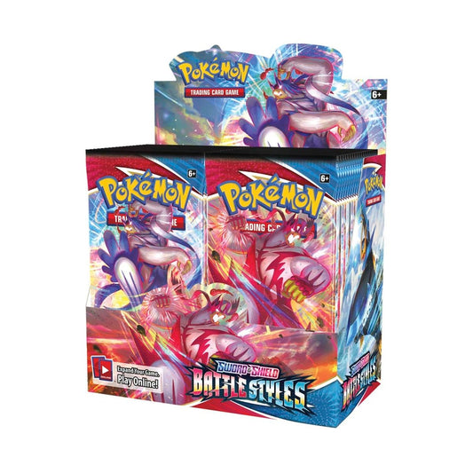 Pokemon TCG Sword & Shield: Battle Styles Booster Box (36 boosters)