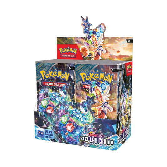 Pokemon TCG Scarlet & Violet: Stellar Crown Booster Box (36 boosters)