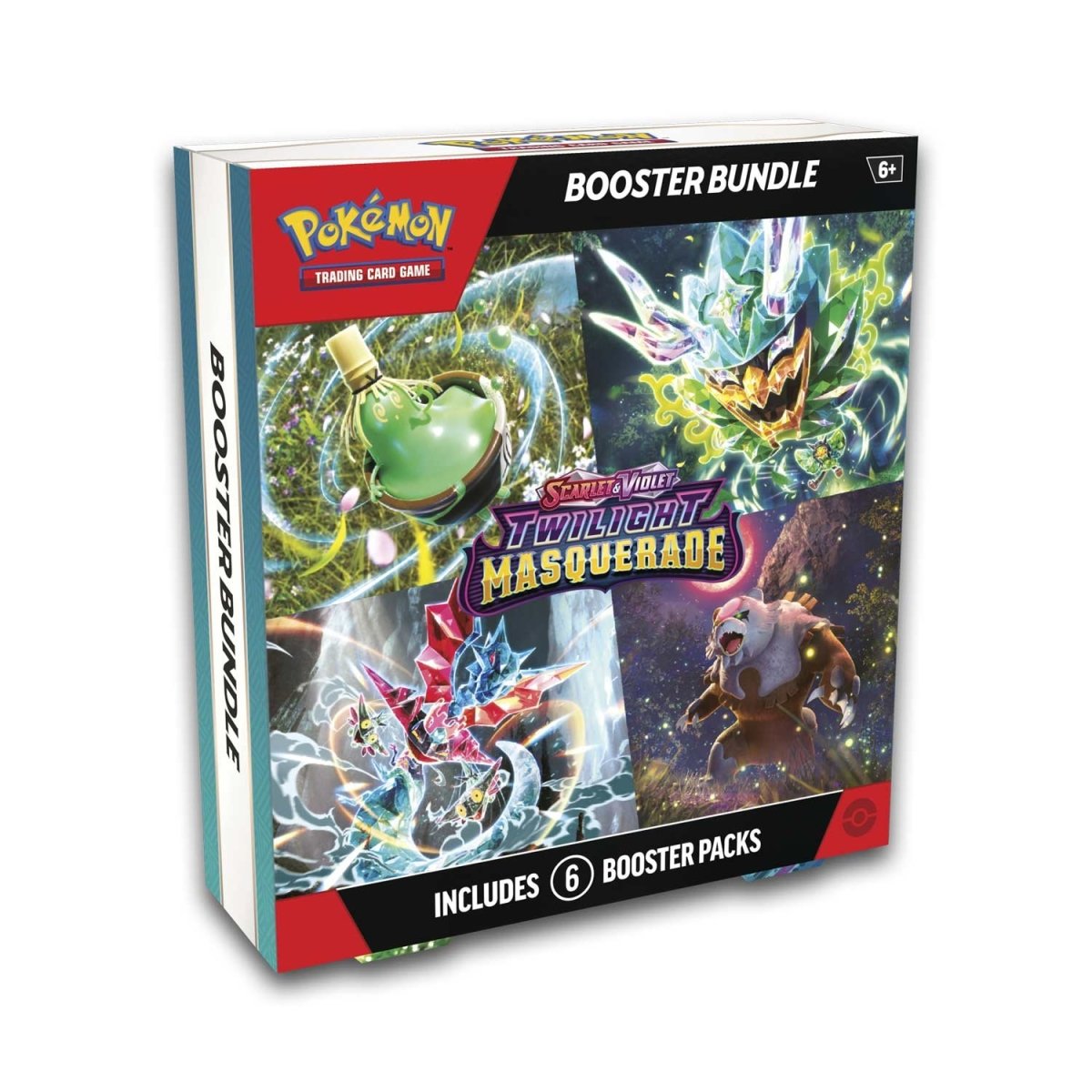 Pokemon TCG Scarlet & Violet: Twilight Masquerade Booster Bundle (6 boosters)