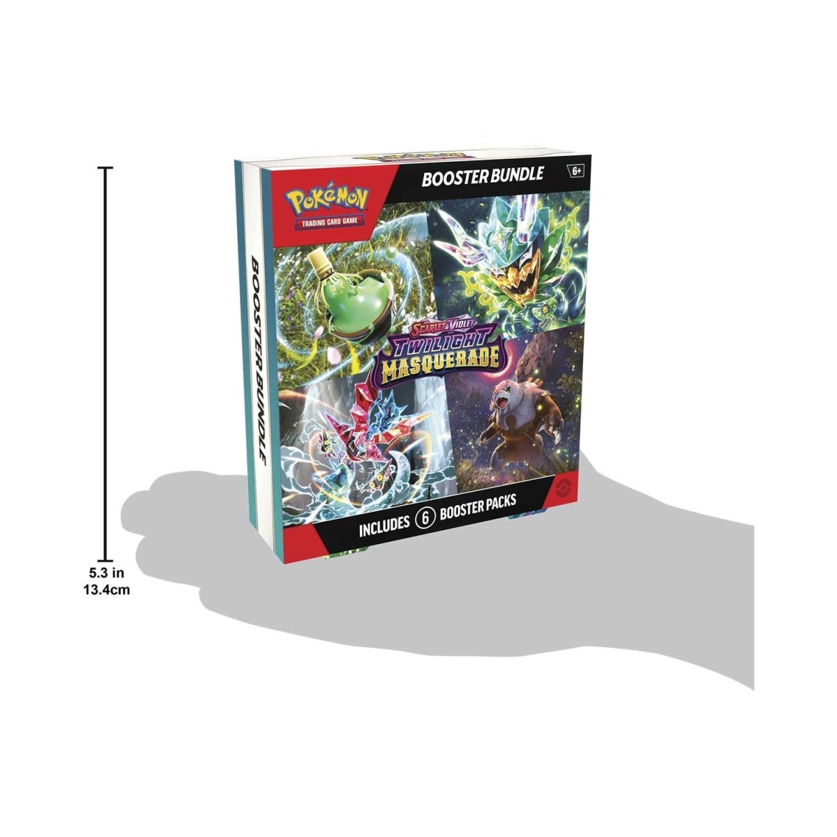 Pokemon TCG Scarlet & Violet: Twilight Masquerade Booster Bundle (6 boosters)